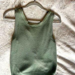 Tie back/low back top